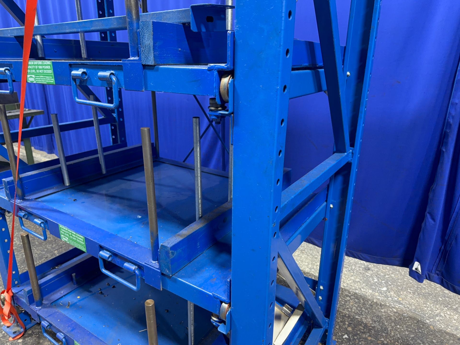 1000 Lbs Per Shelf Die Rack