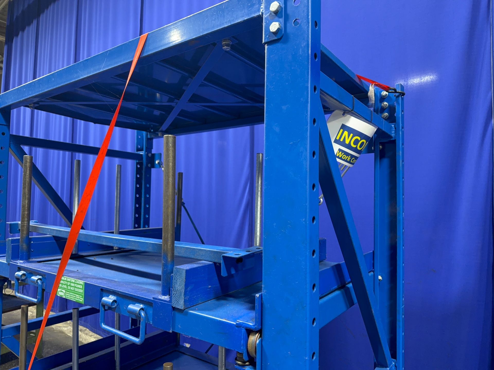 1000 Lbs Per Shelf Die Rack