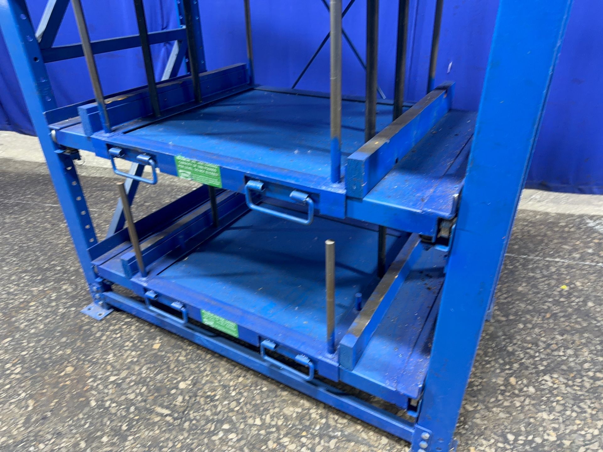 1000 Lbs Per Shelf Die Rack