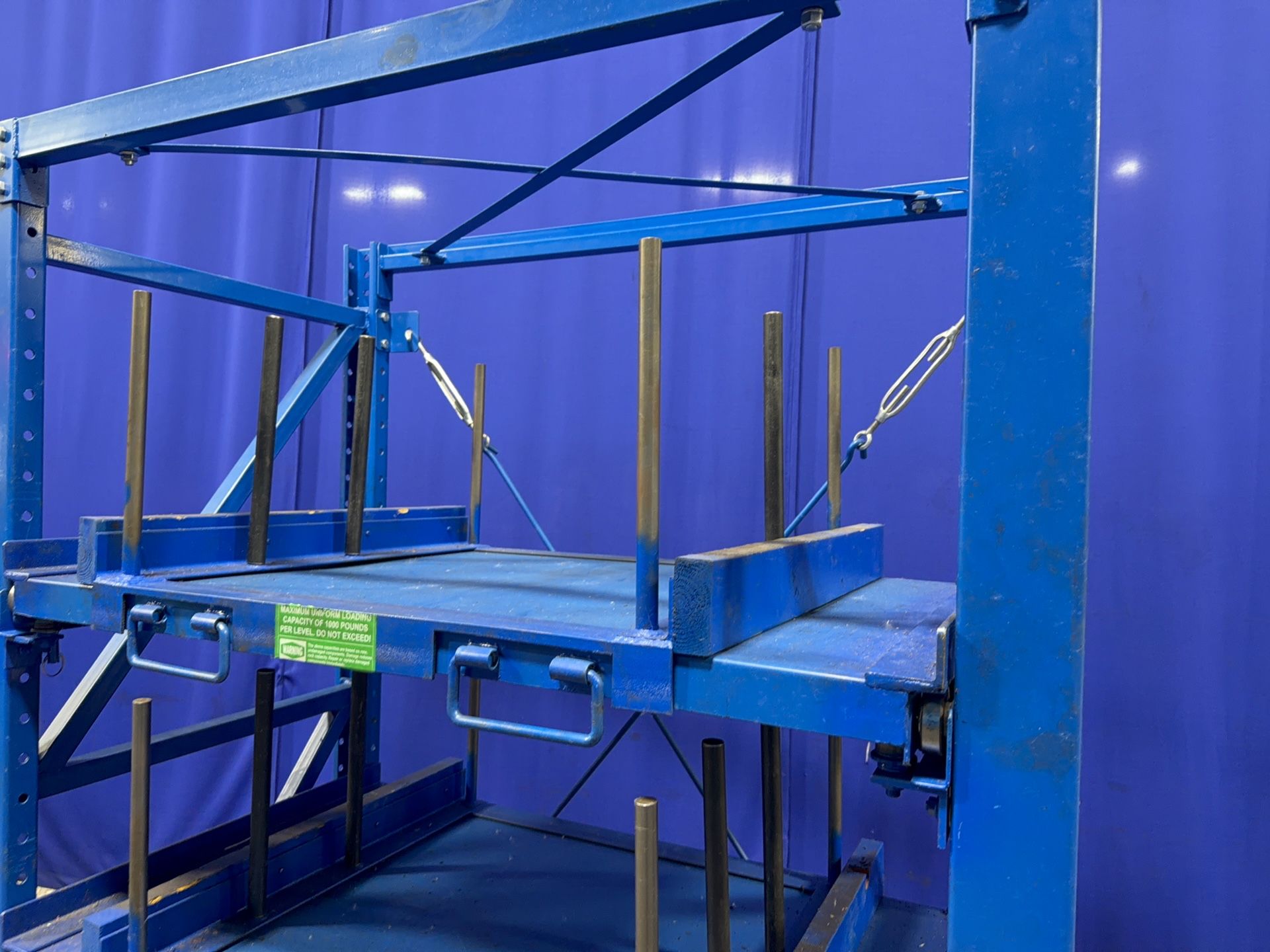 1000 Lbs Per Shelf Die Rack