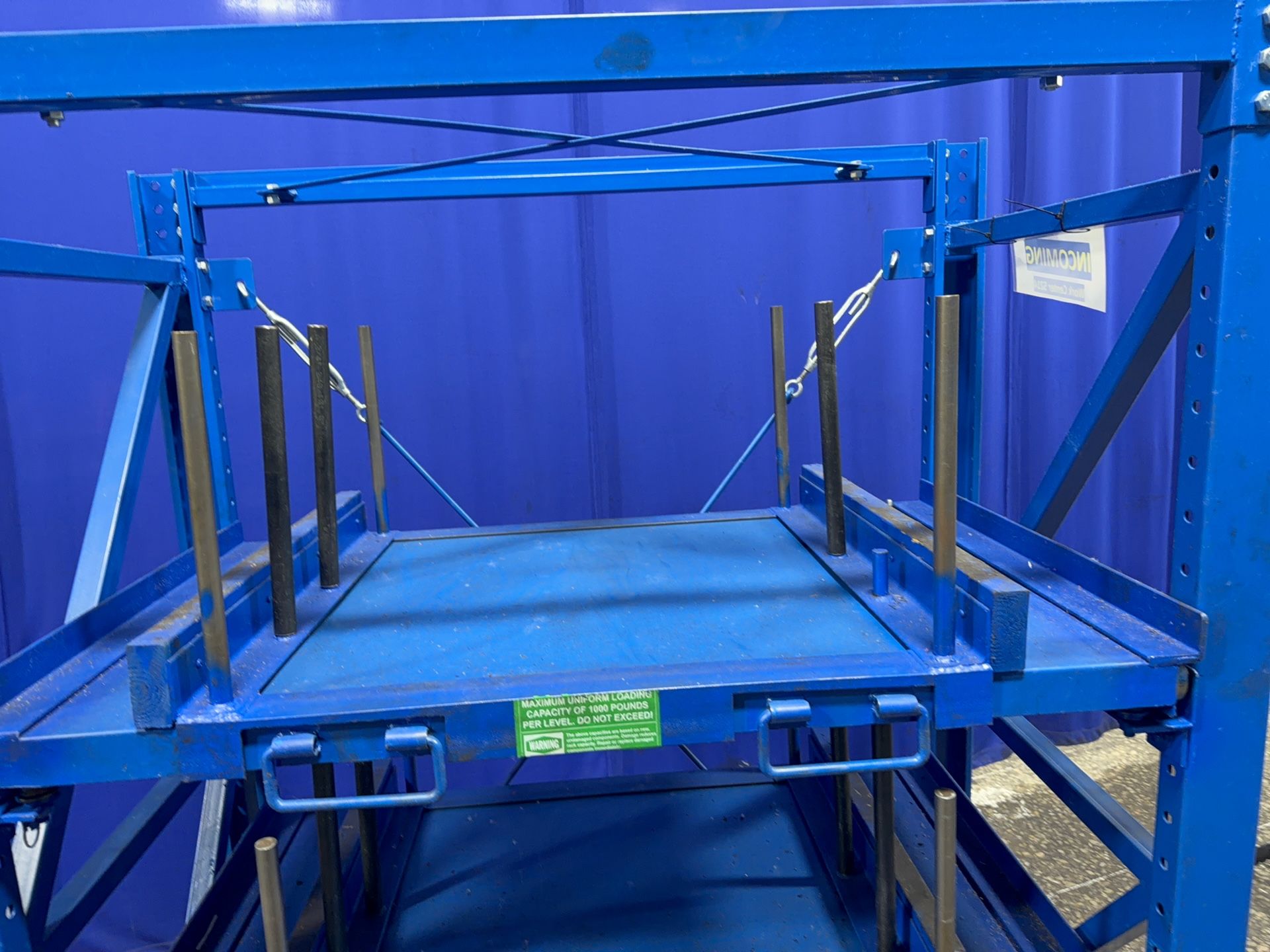 1000 Lbs Per Shelf Die Rack