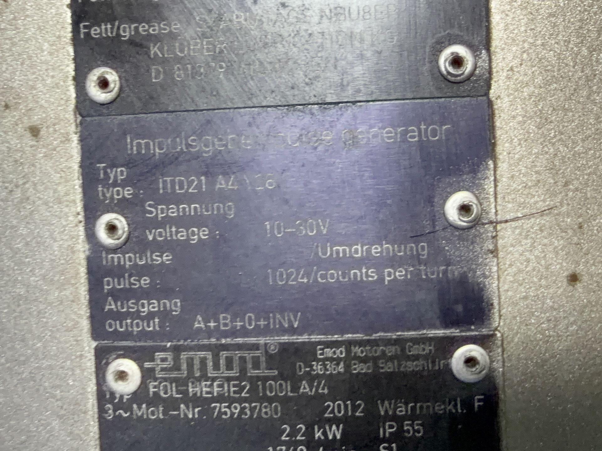 Emod 150 Kw Motor - Hefie2 315m/4-fol100