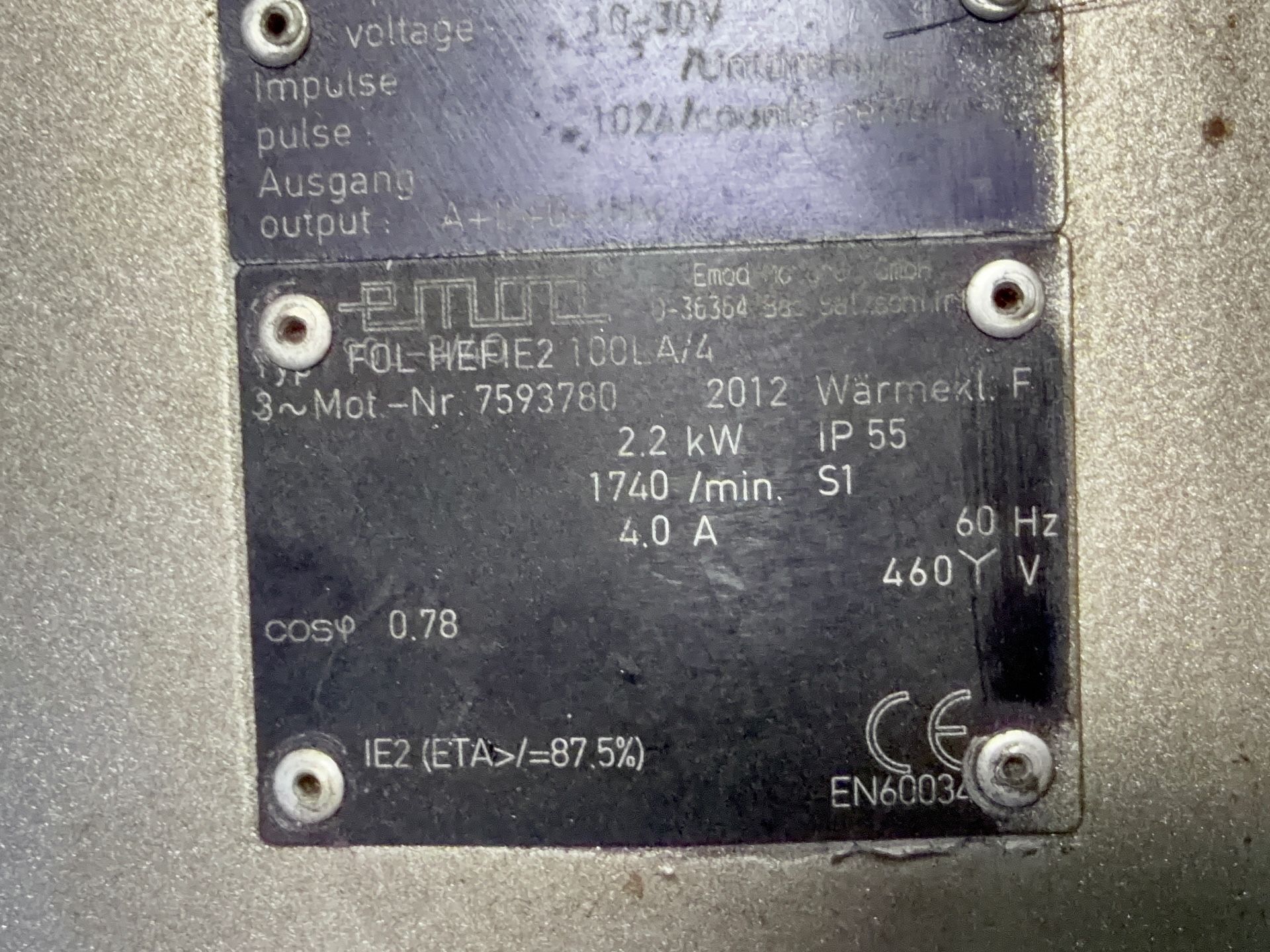 Emod 150 Kw Motor - Hefie2 315m/4-fol100