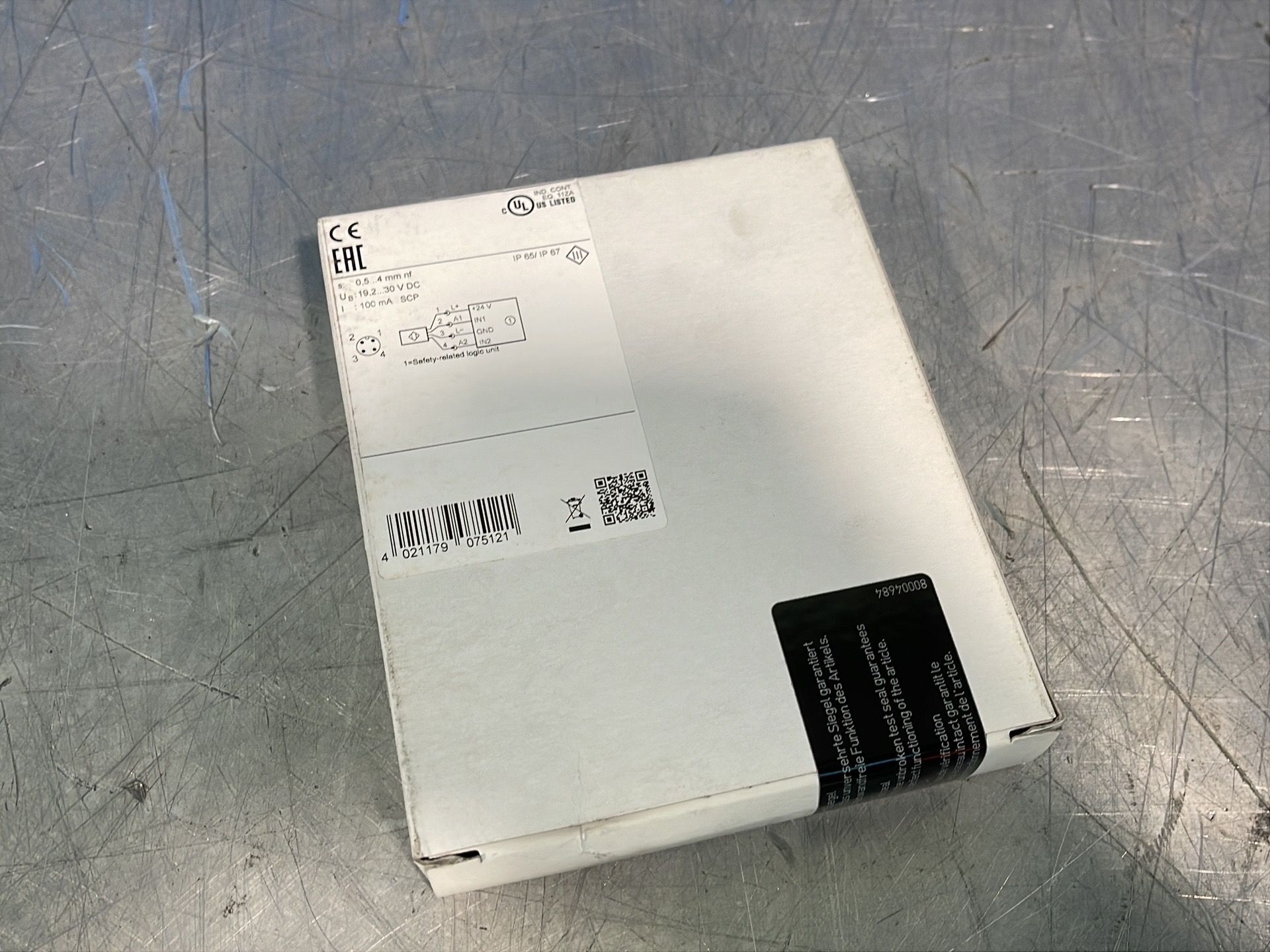 Ifm Electric Proximity Switch Sensor - Gf711s