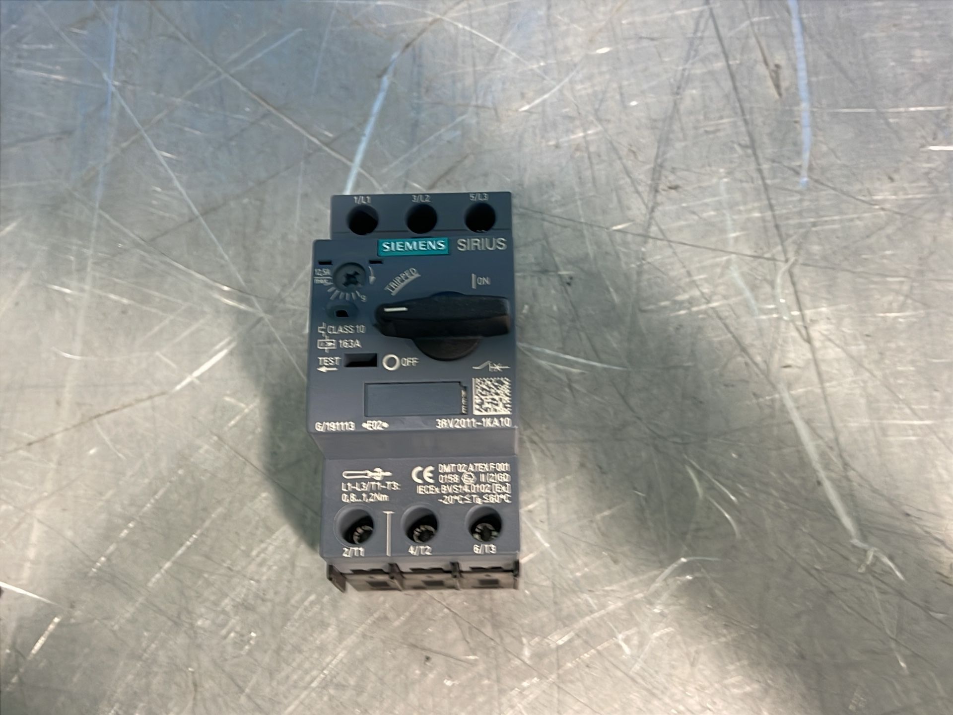 Siemens Circuit Breaker - 3rv2011-1ka10