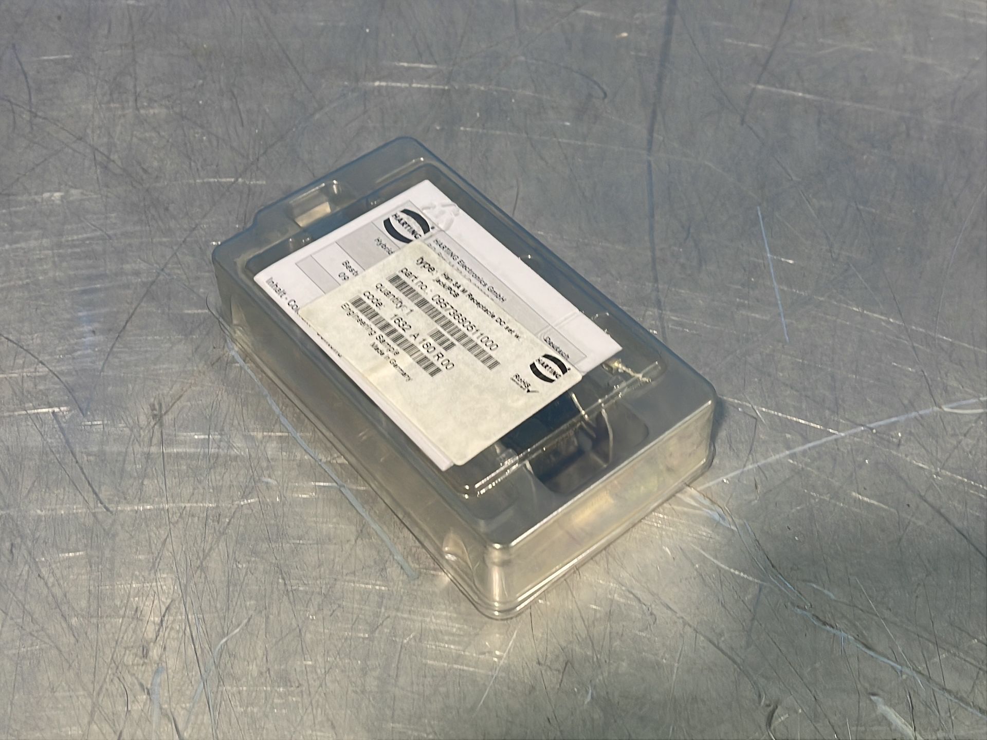 Harting Han 3a M Receptacle Dc Set With Jack/pcb - 09573680511000