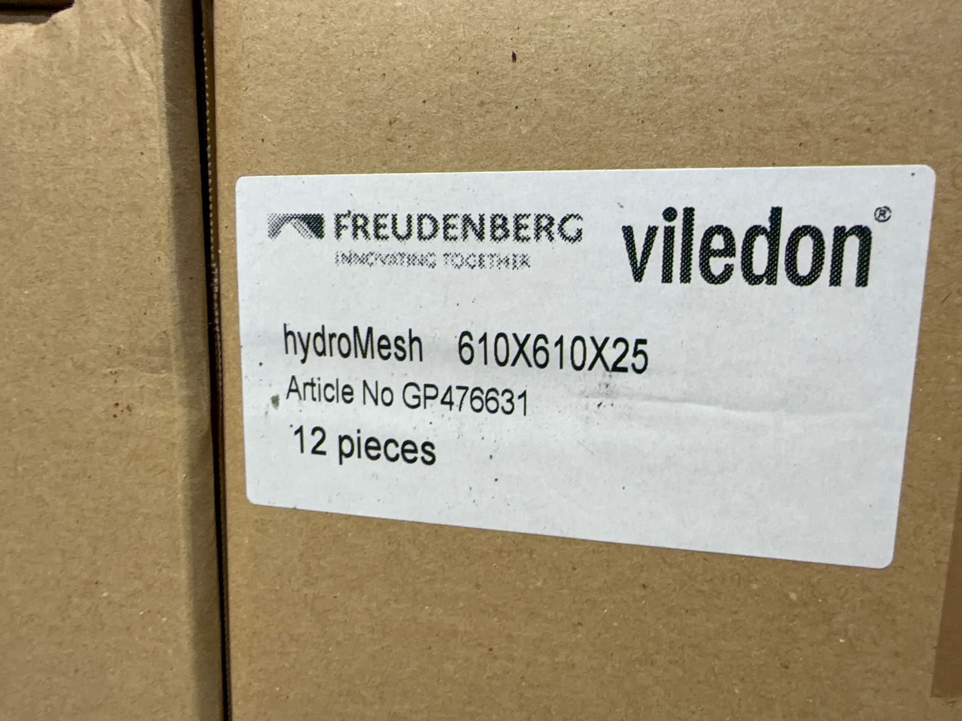 Freudenberg 24” X 24” X 1” Air Filters - Hydromesh