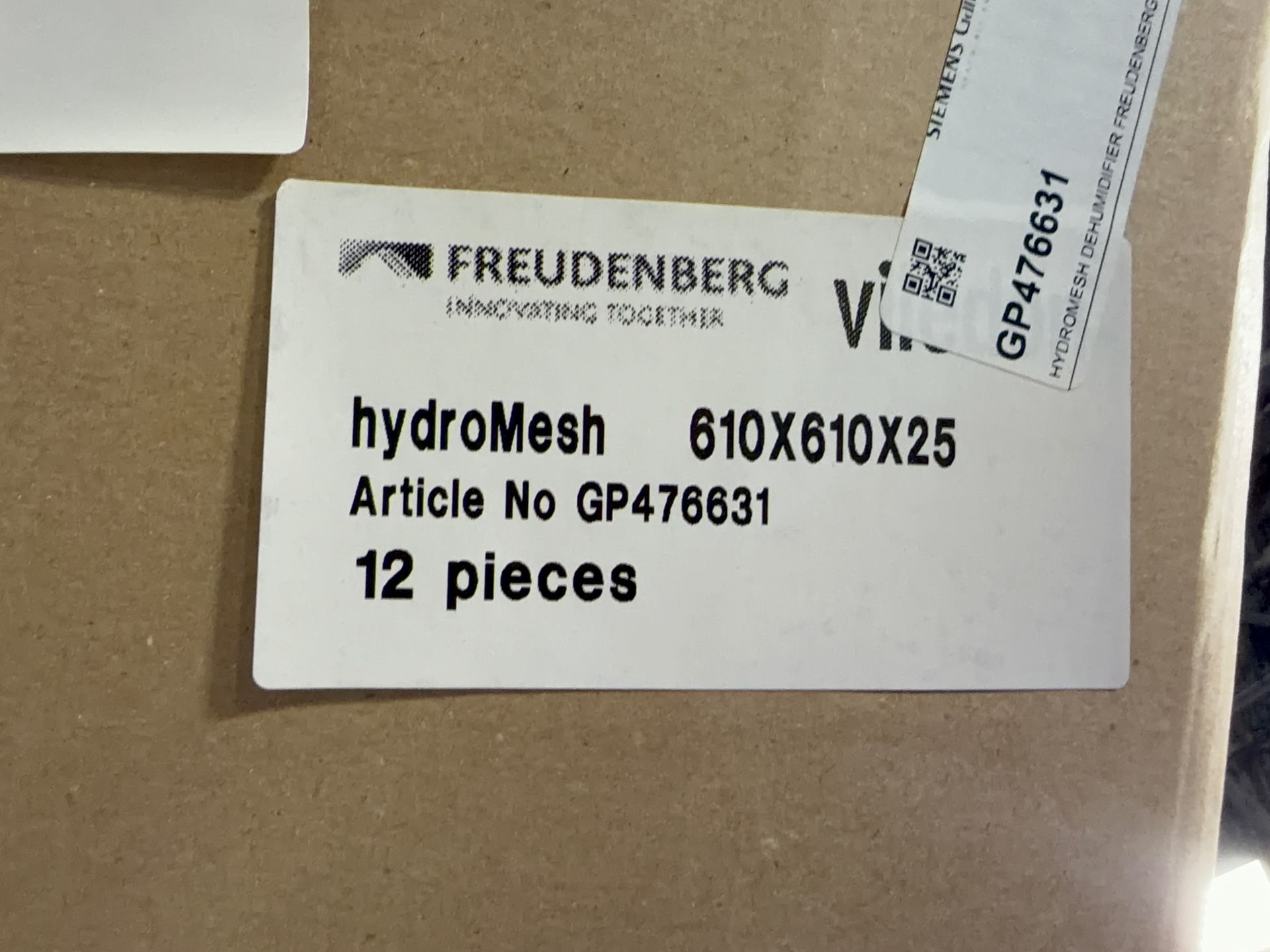 Freudenberg 24” X 24” X 1” Air Filters - Hydromesh
