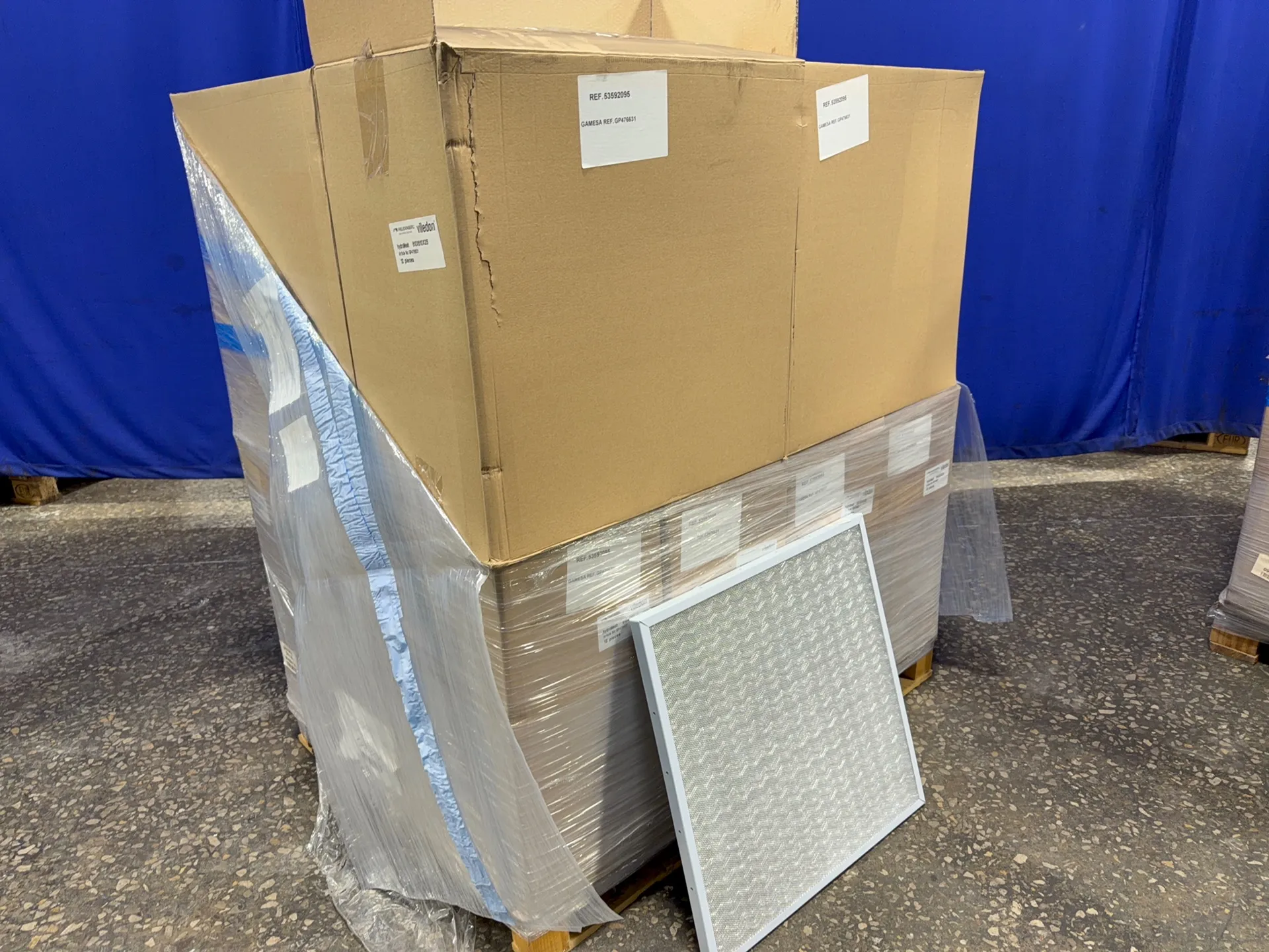 Freudenberg 24” X 24” X 1” Air Filters - Hydromesh