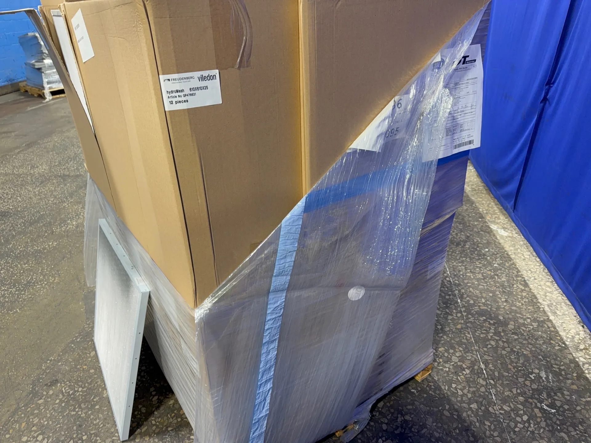Freudenberg 24” X 24” X 1” Air Filters - Hydromesh