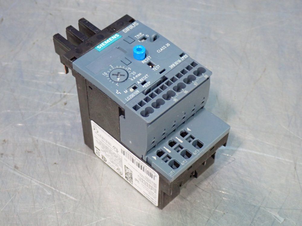 Siemens Overload Relay - 3rb3016-2pe0