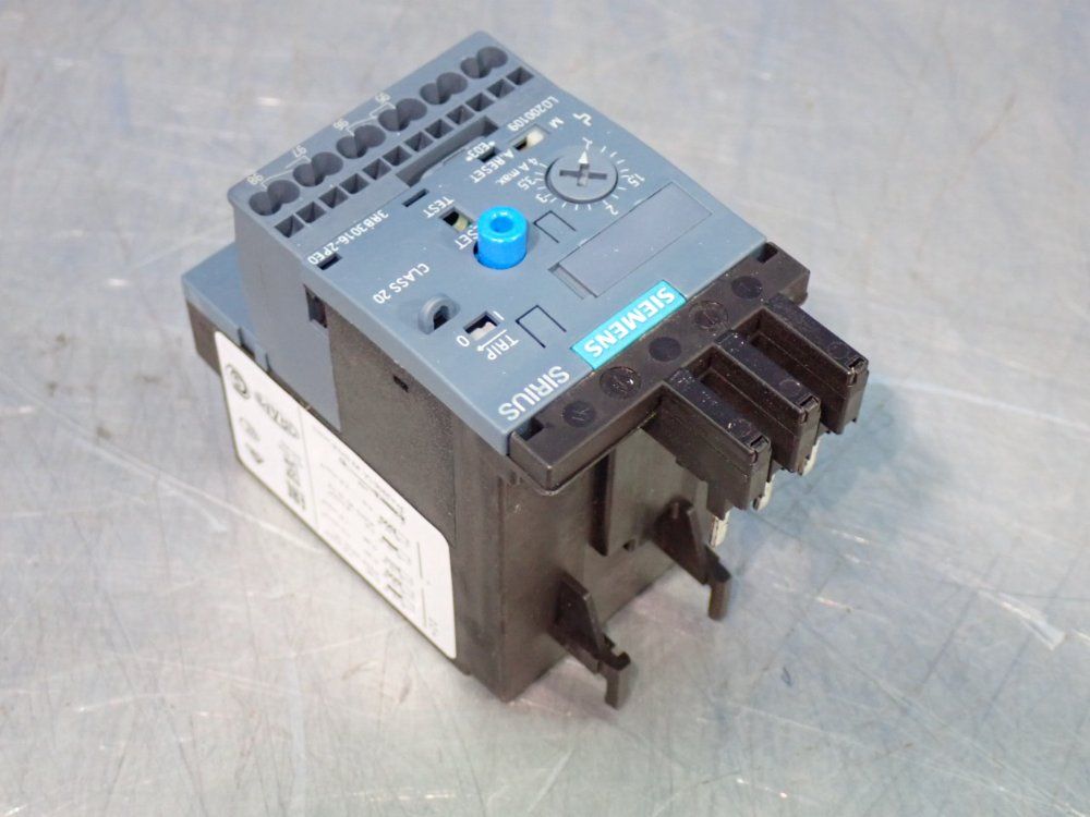 Siemens Overload Relay - 3rb3016-2pe0