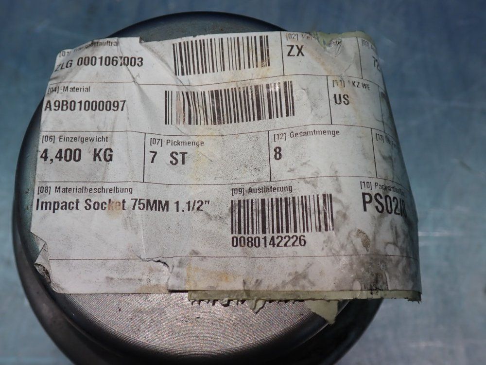 Momento 75mm 1.1/2" Impact Sockets - 5-75