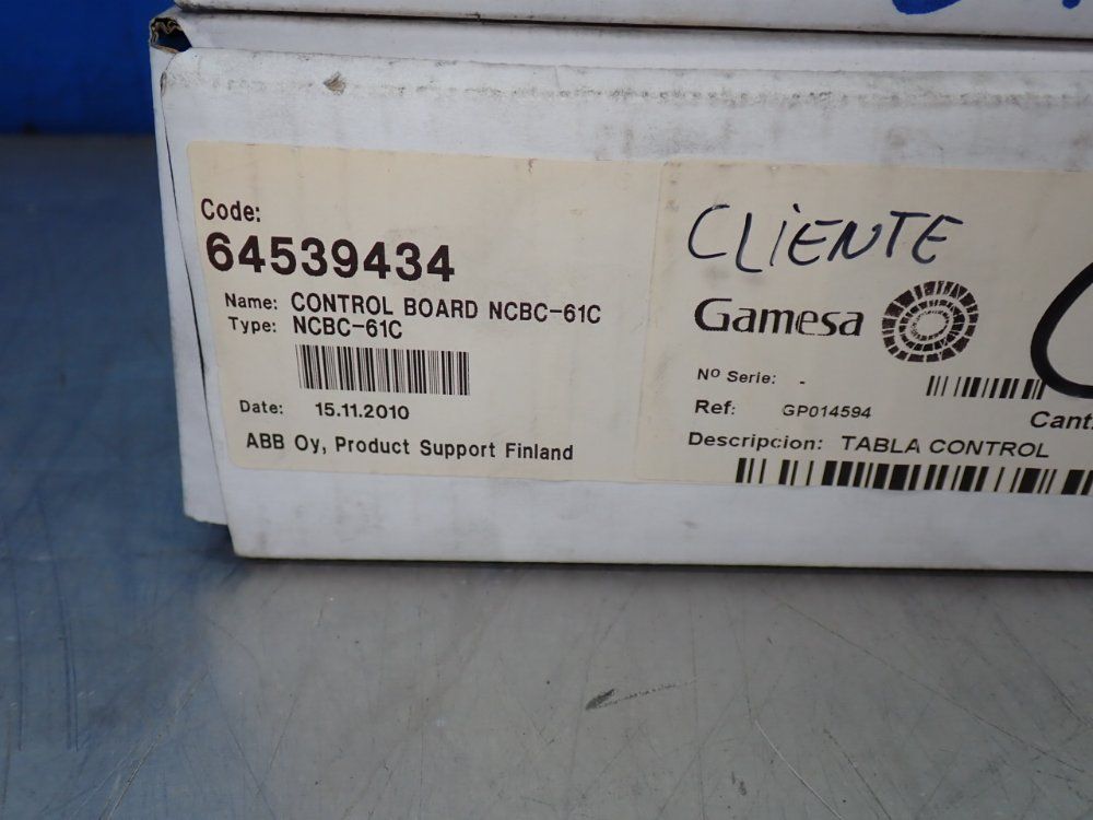 Abb Frequency Converter Control Boards - Ncbc-61c