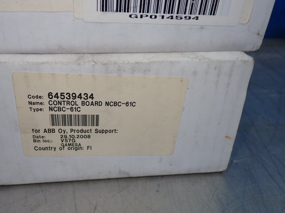 Abb Frequency Converter Control Boards - Ncbc-61c