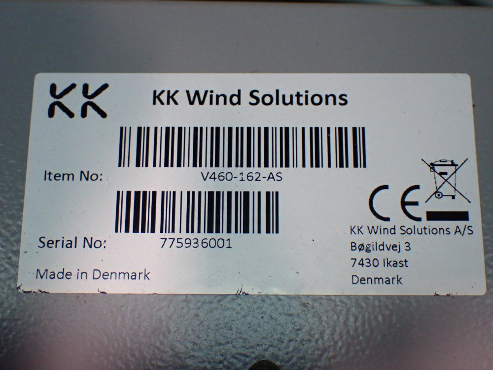 Kk Wind Solutions 12.80/30 - 13.50/0.0 Rpm/s Srsg Rotor Speed Guard - V460-163-as