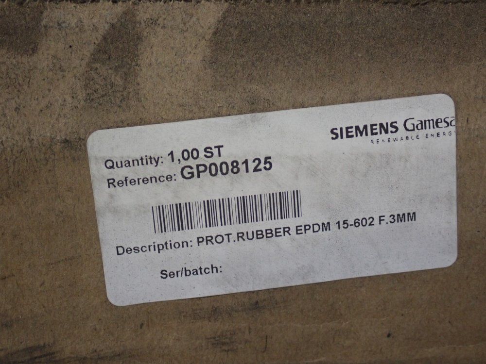 Siemens Gamesa Epdm Rubber Mats
