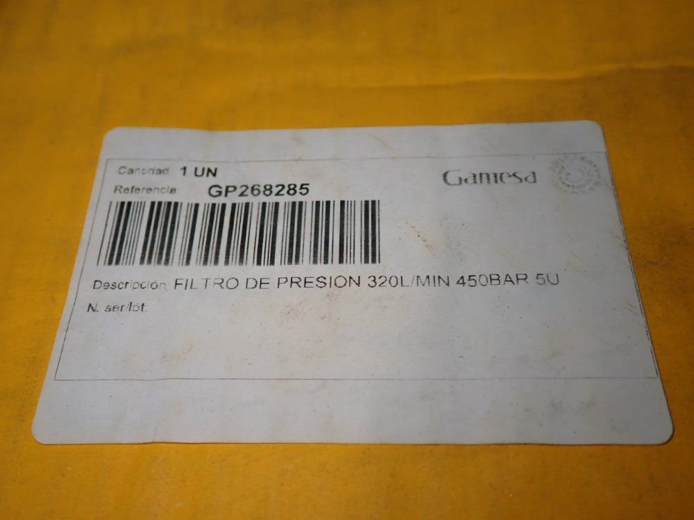 Glual Filter Element - Fpg02mx201s39