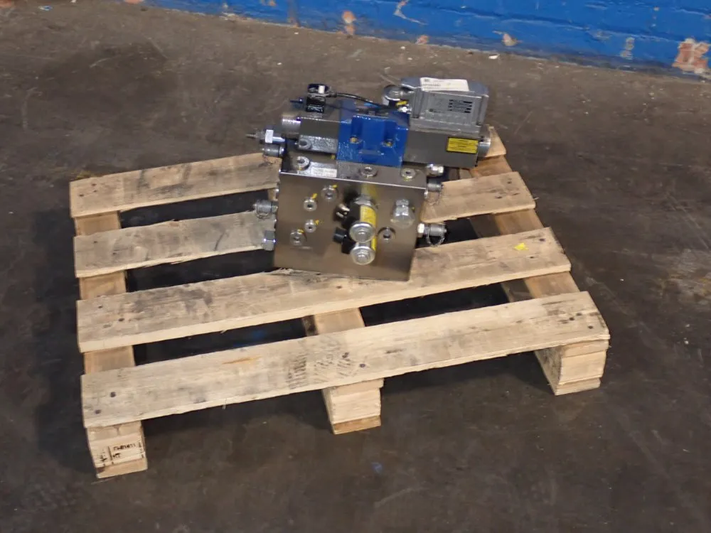 Hydraulic Manifold Block Press