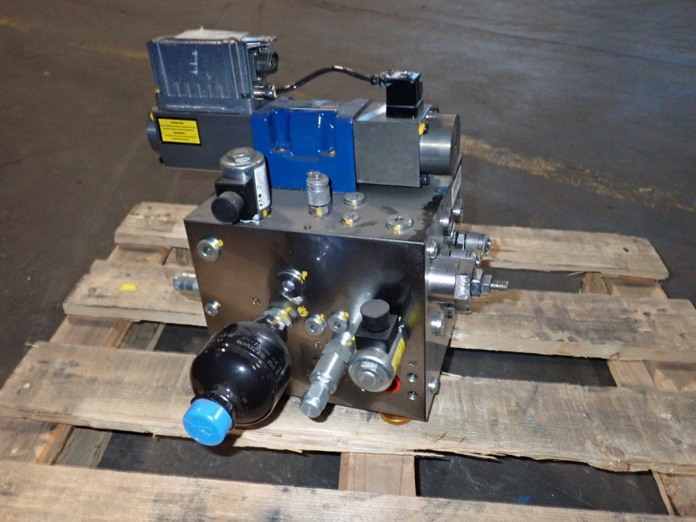 Hydraulic Manifold Block Press