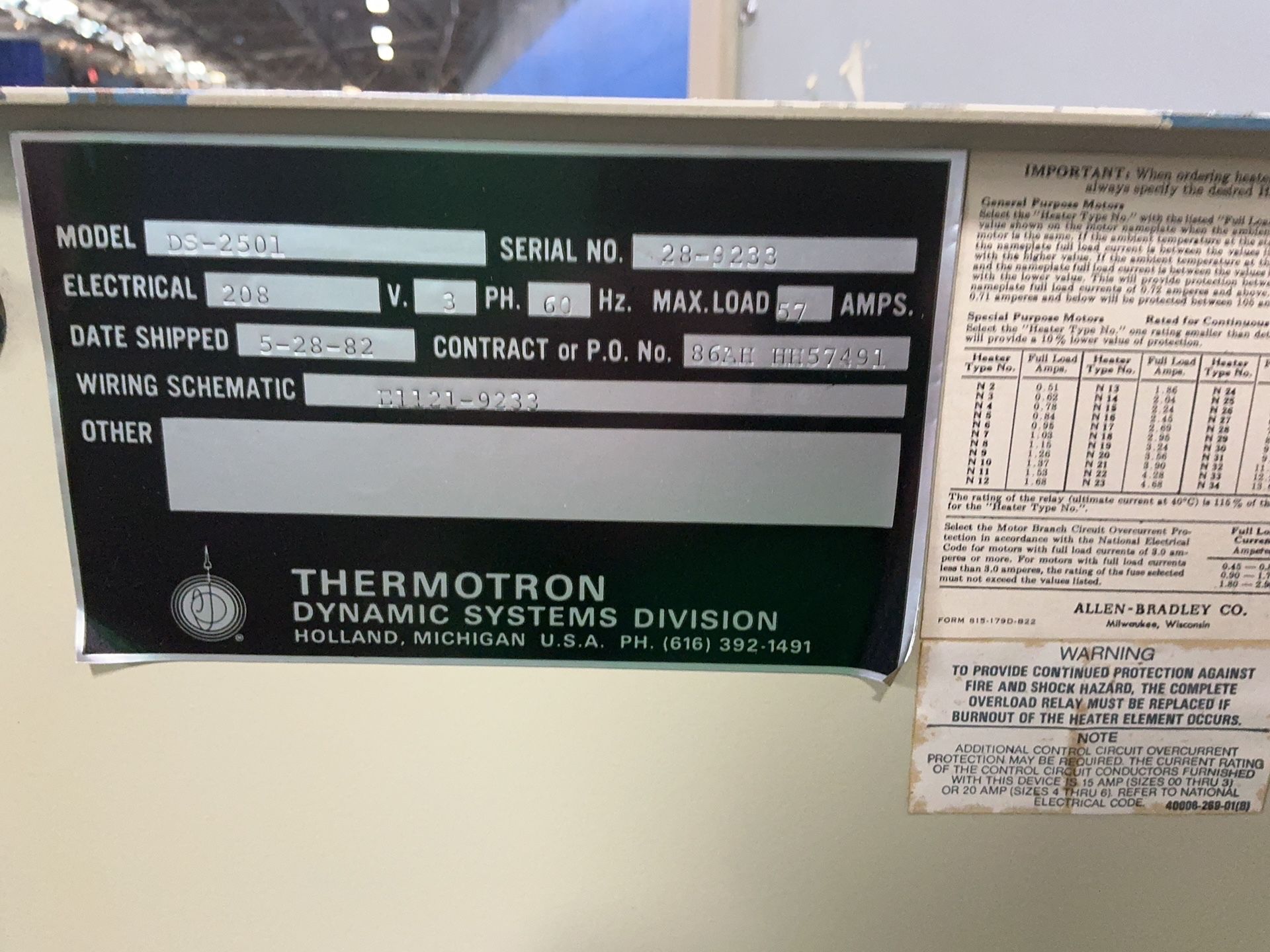 Thermoton 40” X 40” X 35” Temperature Chamber / Shaker - Tc-0019