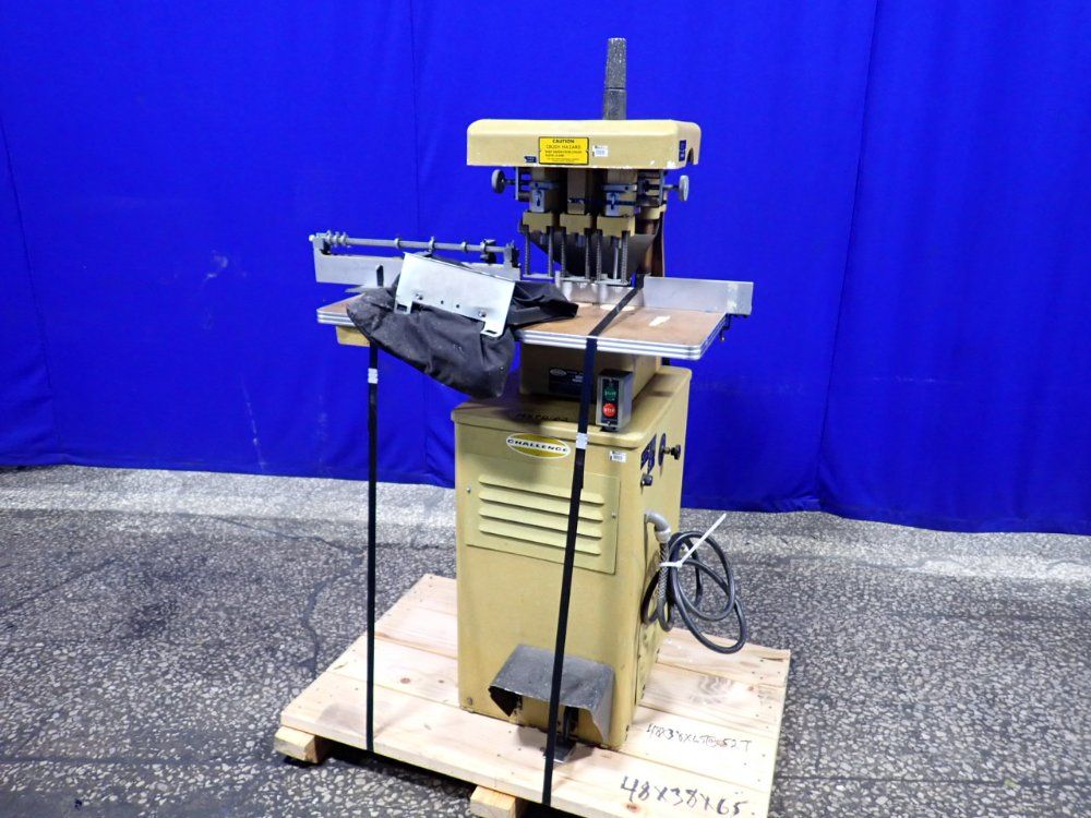 The Challenge Machinery Co. 3" / 3 Holes Paper Drill - Ef3a