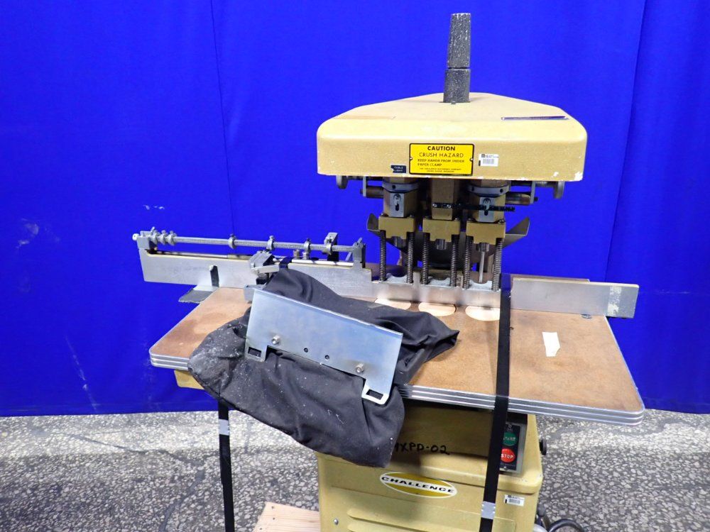 The Challenge Machinery Co. 3" / 3 Holes Paper Drill - Ef3a