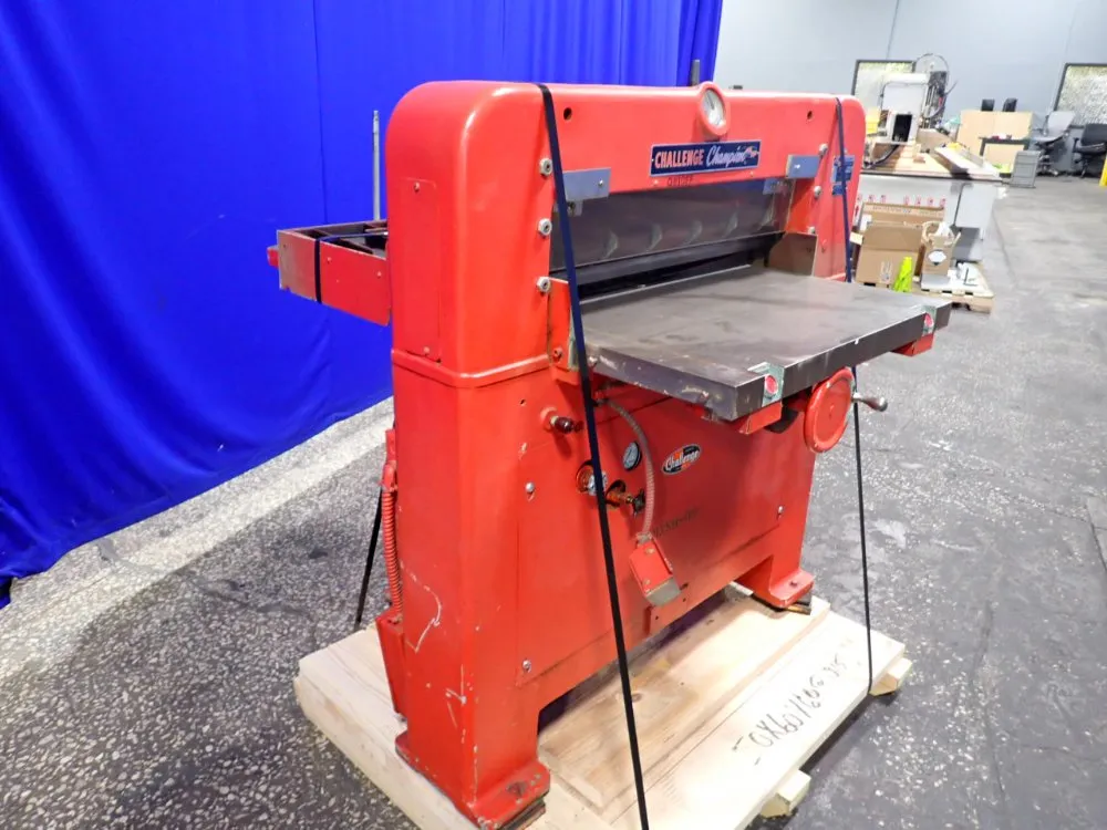 The Challenge Machinery Co. 30" X 50" Paper Cutter - Mc