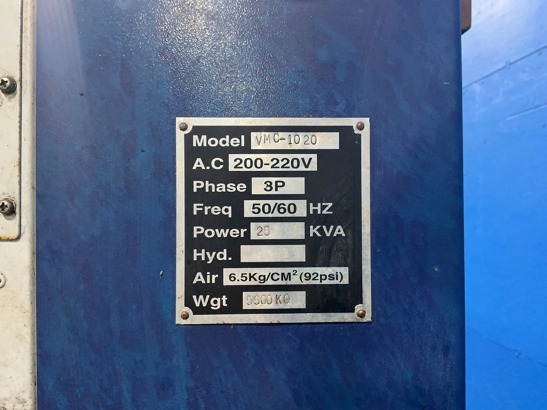 Viper 18" X 47" Hi-performance Machining Center - Vmc-950