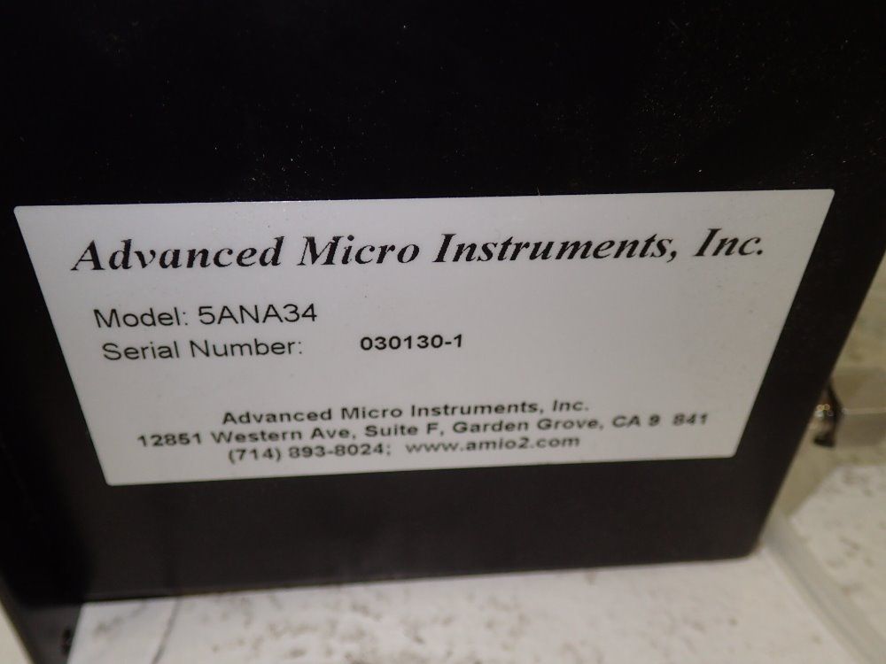 Ami / Advanced Micro Instruments Sample Handling Module - 5ana34