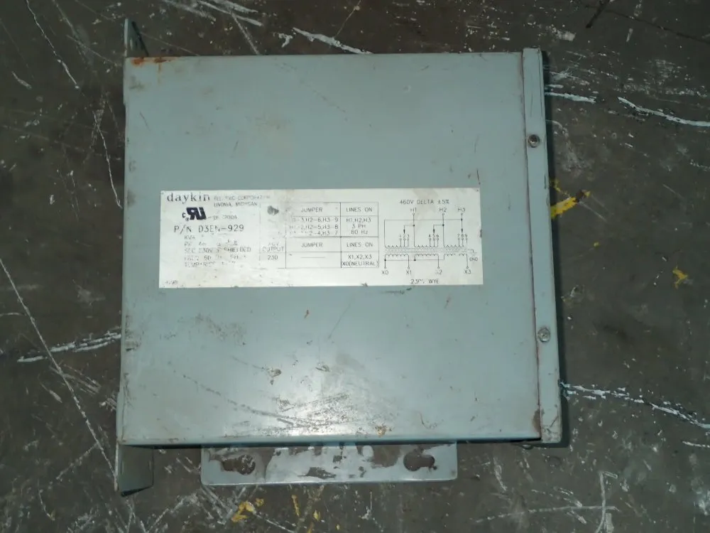 Daykin 3 Kva Transformer - D3en-929