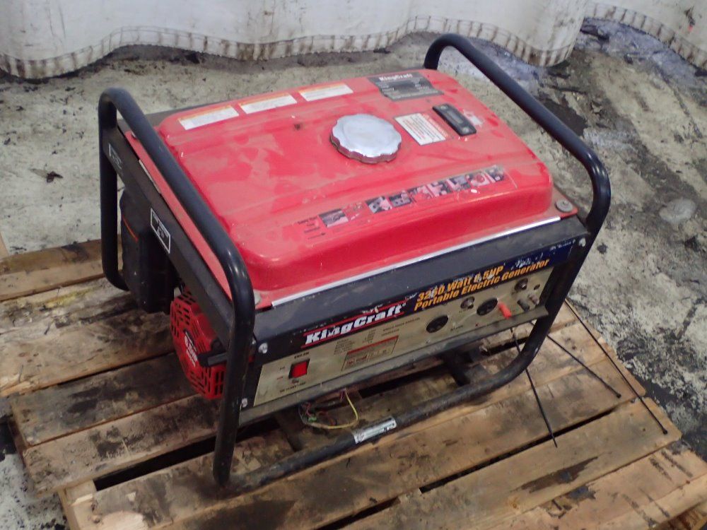 King Craft 6.5 Hp Portable Electric Generator - 5276-08