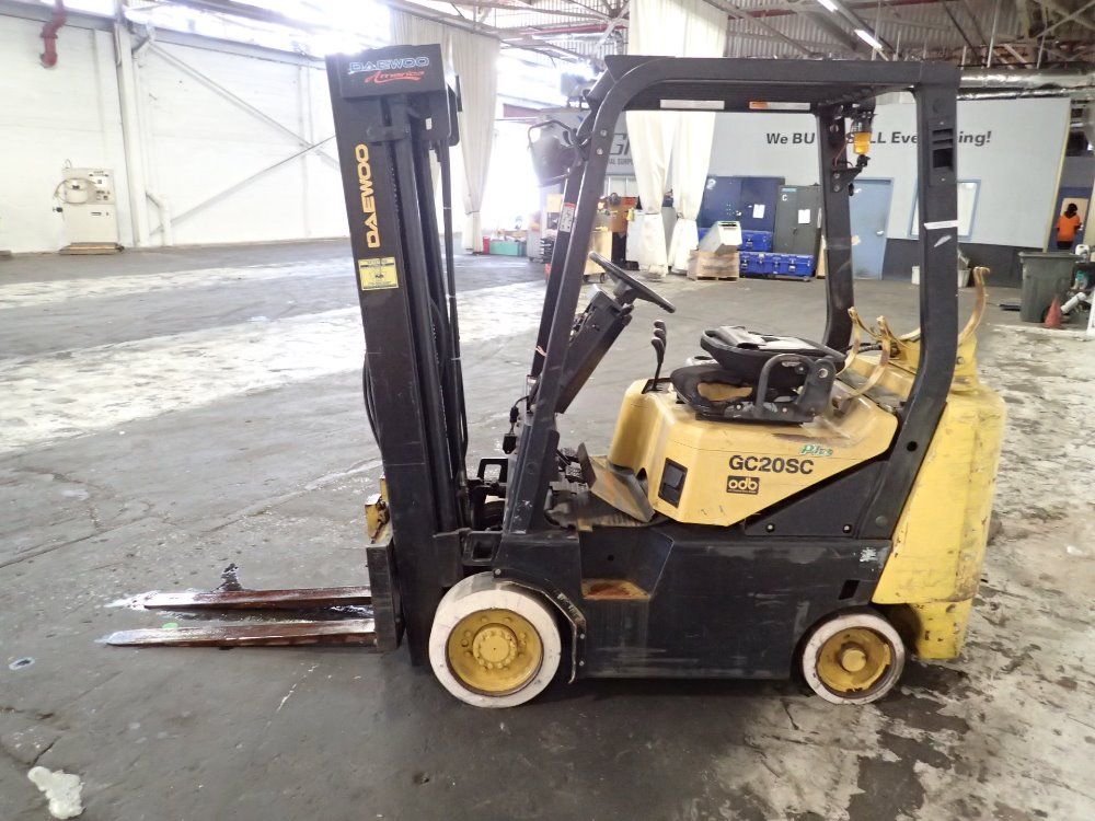 Daewoo 3650# Propane Forklift - Gl20sc