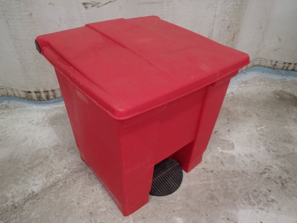 Rubbermaid 12'' X 14'' X 15'' Biohazard Trash Bin