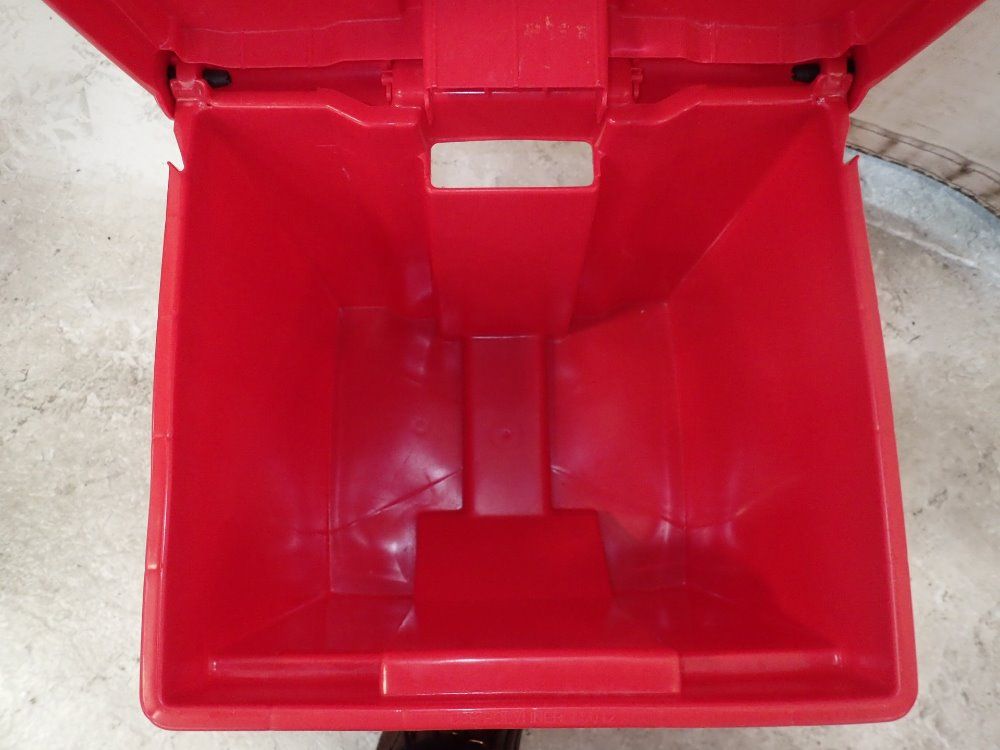 Rubbermaid 12'' X 14'' X 15'' Biohazard Trash Bin