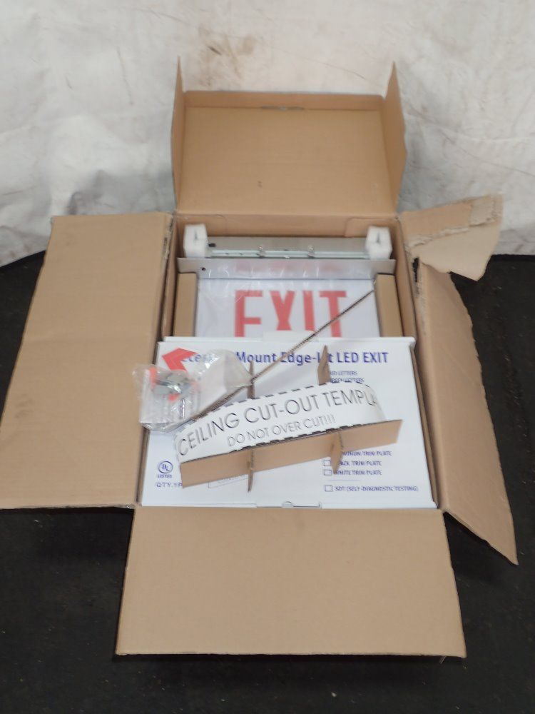 Mule Exit Signs - Cel-1-a-rw-ba-r