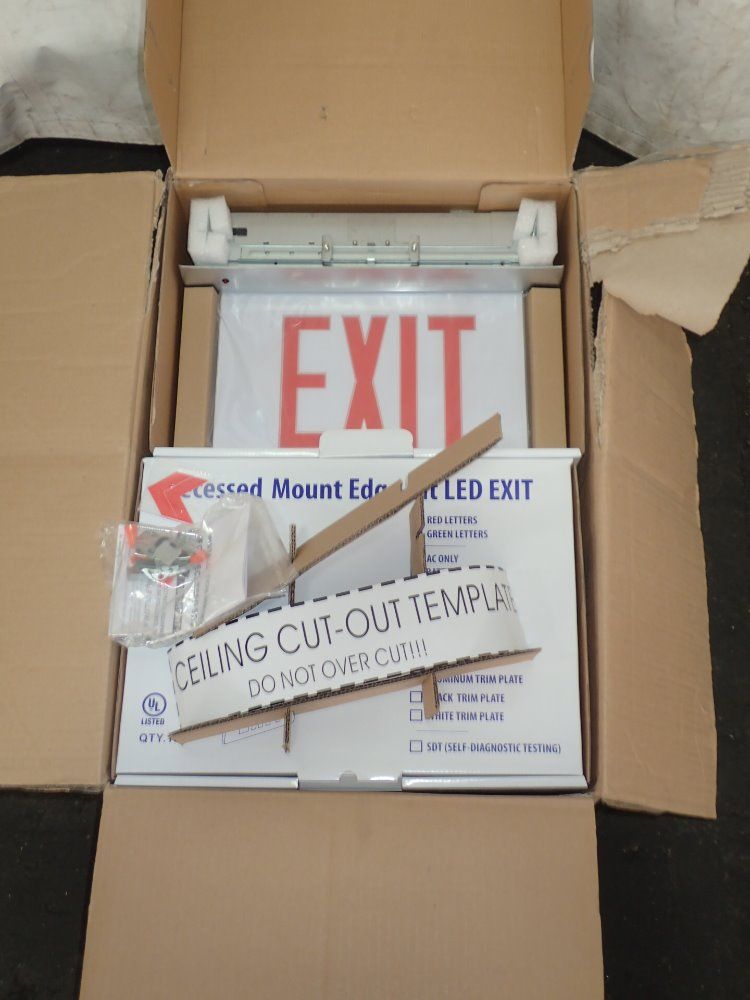 Mule Exit Signs - Cel-1-a-rw-ba-r