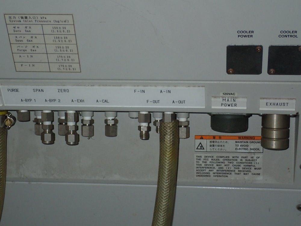 Horiba Motor Exhaust Gas Analyzer - Mexa-1100frf