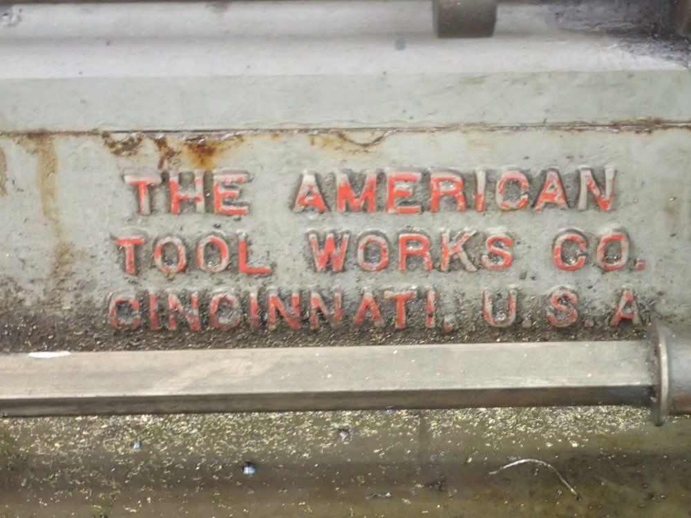 The American Tool Works Company 18'' X 72'' Lathe
