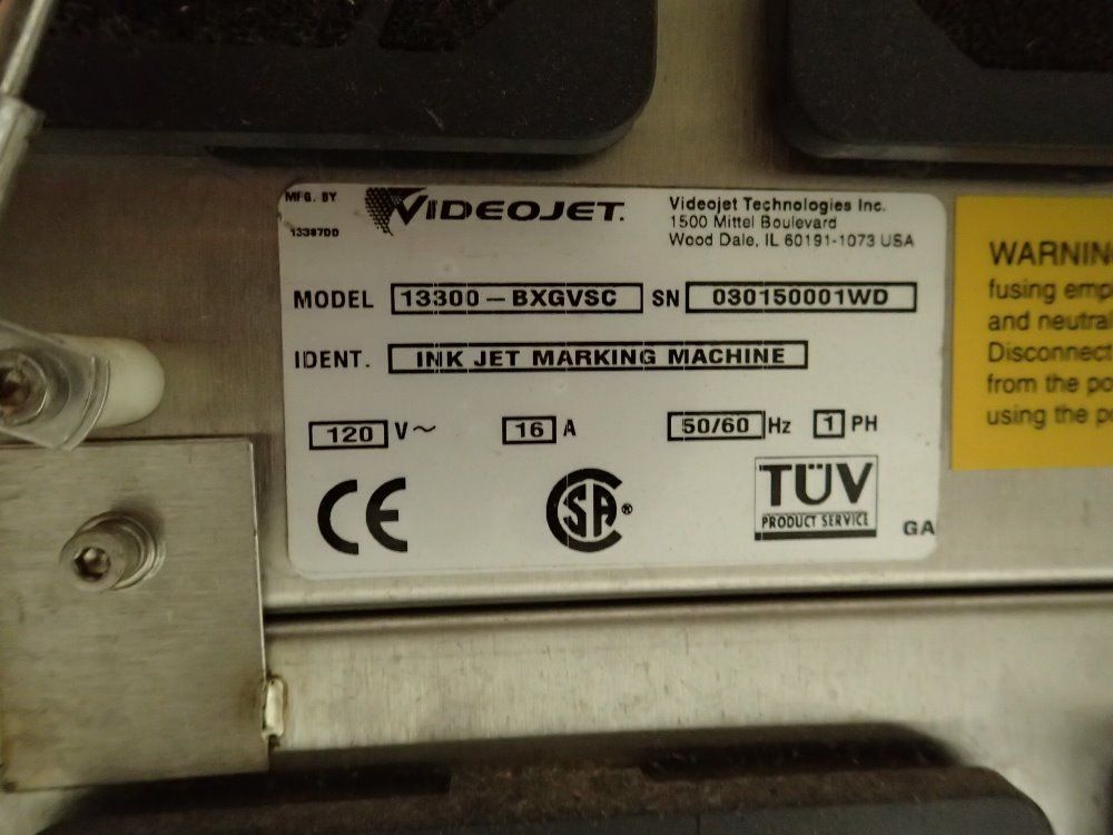 Video Jet Ink Jet Printer - Print Pro Es/13300-bxgvsc