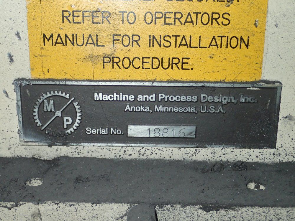 Machine And Process Design 5 Hp Crusher W/ Motor