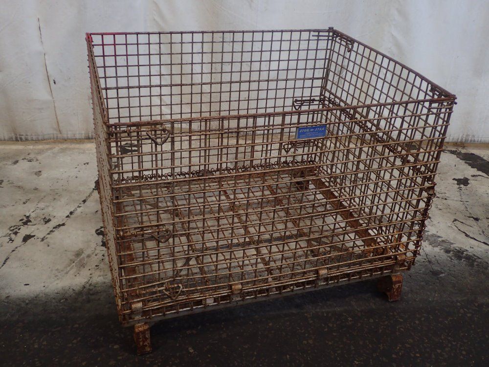 Stor-stak 39'' X 49'' X 30'' Collapsible Wire Basket