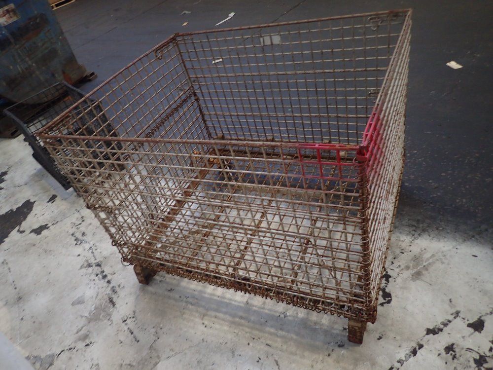 Stor-stak 39'' X 49'' X 30'' Collapsible Wire Basket