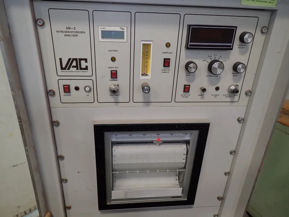 Vac Nitrogen / Hydrogen Analyzer / Recorder - An-2