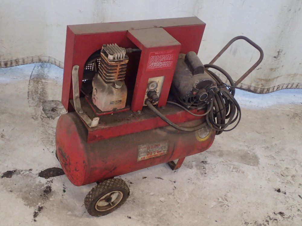 Sanborn Mfg Co 1 Hp Portable Air Compressor