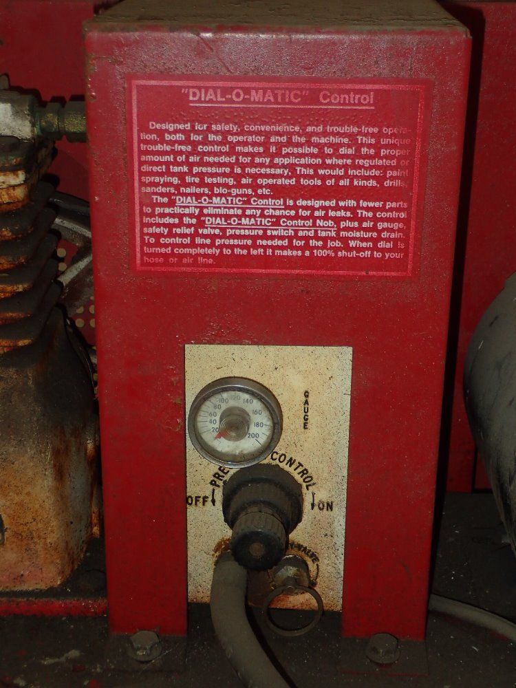 Sanborn Mfg Co 1 Hp Portable Air Compressor