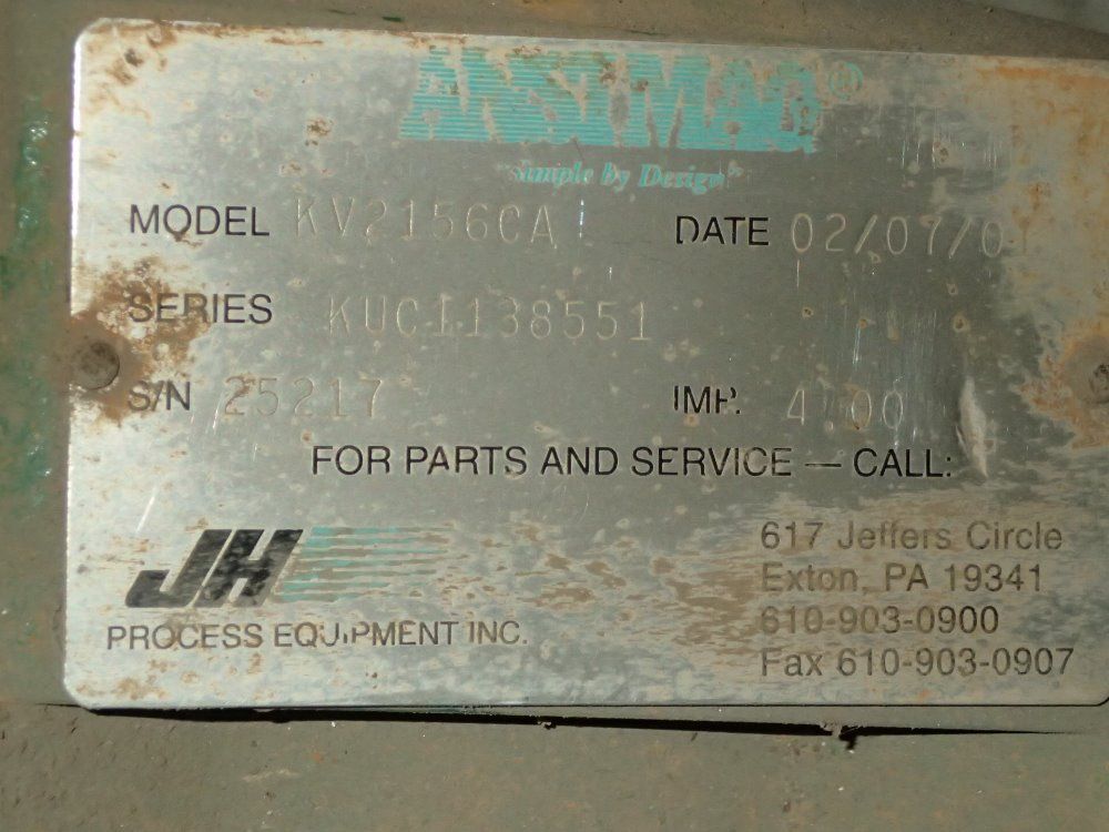 Ansimag 3 Hp Pump - Kv2156ca