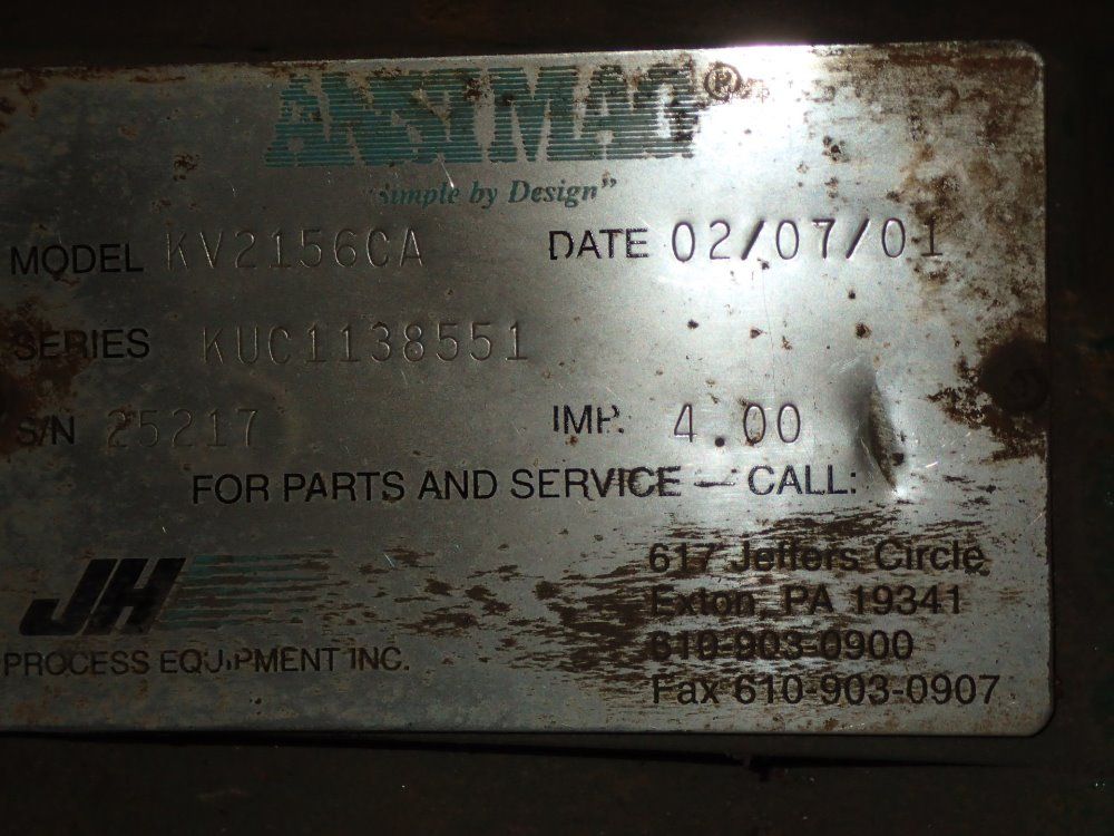 Ansimag 3 Hp Pump - Kv2156ca