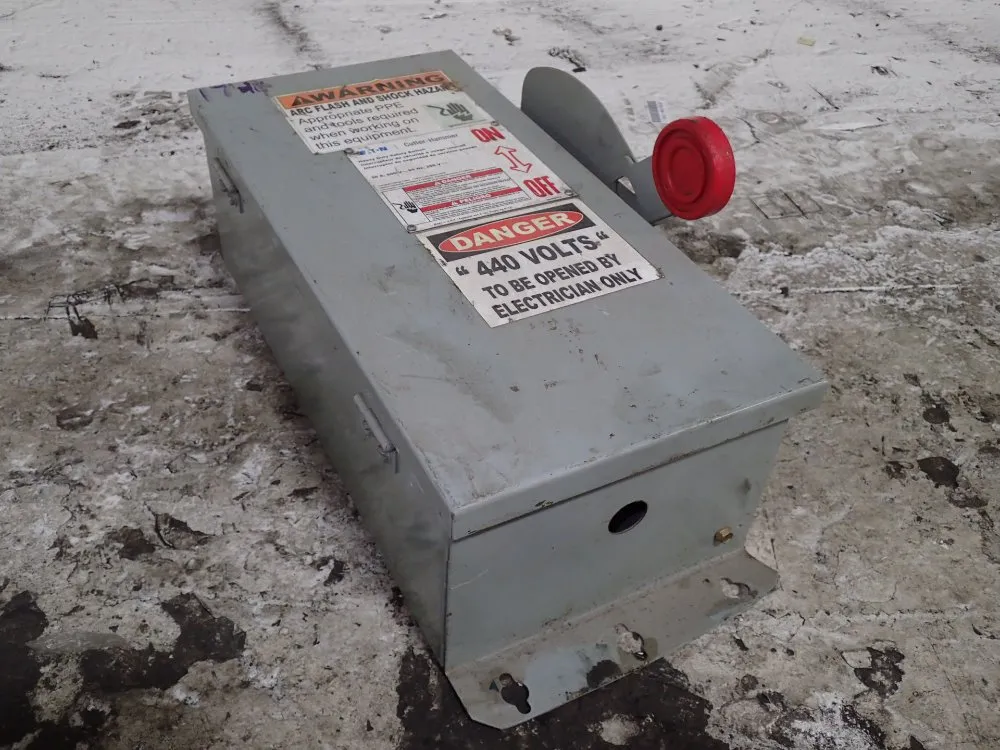 Eaton/cutler Hammer 30 A / 600 V Fusible Disconnect - Dh36fdk