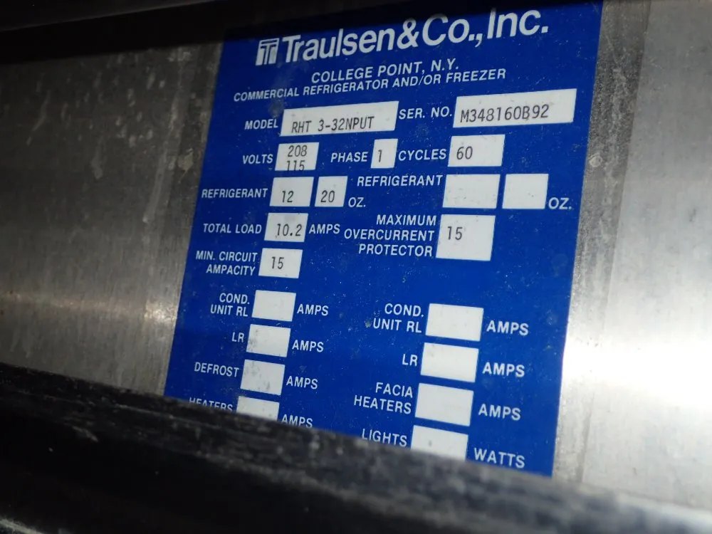 Traulsen S/s Refrigerator/freezer